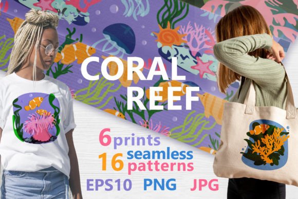 Coral Reef Prints and Patterns Bundle: A Practical Evaluation for Designers and Product Makers