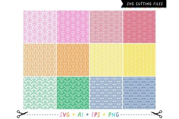 Damask Patterns: Timeless Elegance, Ready to Cut