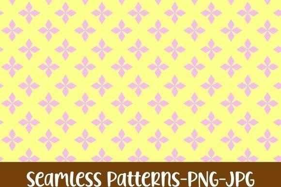 Flower Seamless Repeat Patterns Background: Beautiful, Ready-to-Use Digital Paper for Designers and Crafters
