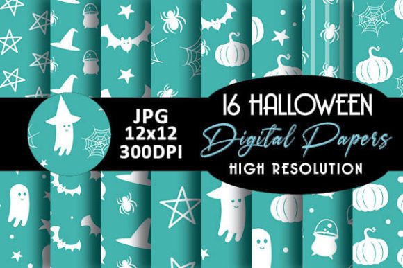 Mint Halloween Digital Papers Patterns: Strategic Design Assets for Purpose-Driven Creators