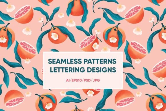 Patterns Lettering – 53 Files