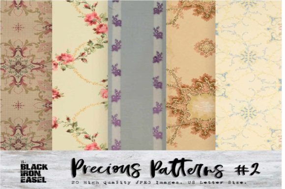 Precious Patterns 2: A Thoughtfully Curated Digital Paper Kit for Creative Makers