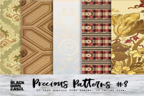 Unlock Creative Possibilities with Precious Patterns 8: A Versatile Digital Paper Kit for Modern Crafters