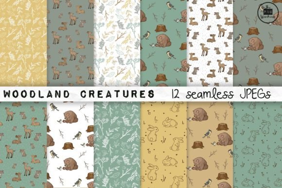 Woodland Creatures Seamless Patterns: A Practical Guide for Designers and Crafters